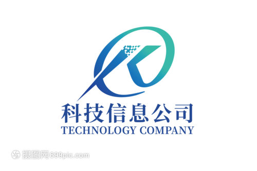 高端大氣科技公司LOGO設計